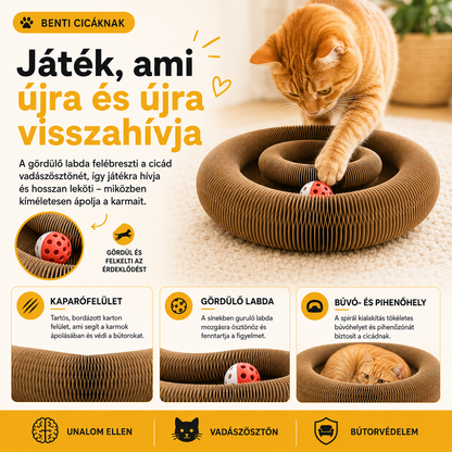 Macska kaparó játék